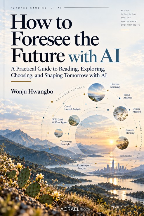 Book cover — How to Foresee the Future with AI by Wonju Hwangbo